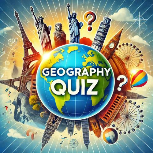 Challenge yourself with the Geography Quiz and explore global locations and facts.