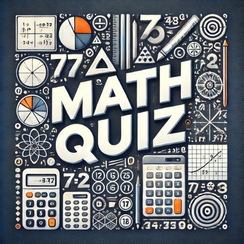 Test your math skills with this engaging Math Quiz on various topics and levels.