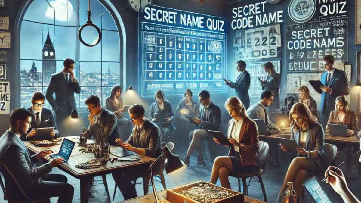 The Secret Code Name Quiz: Discover your Alias