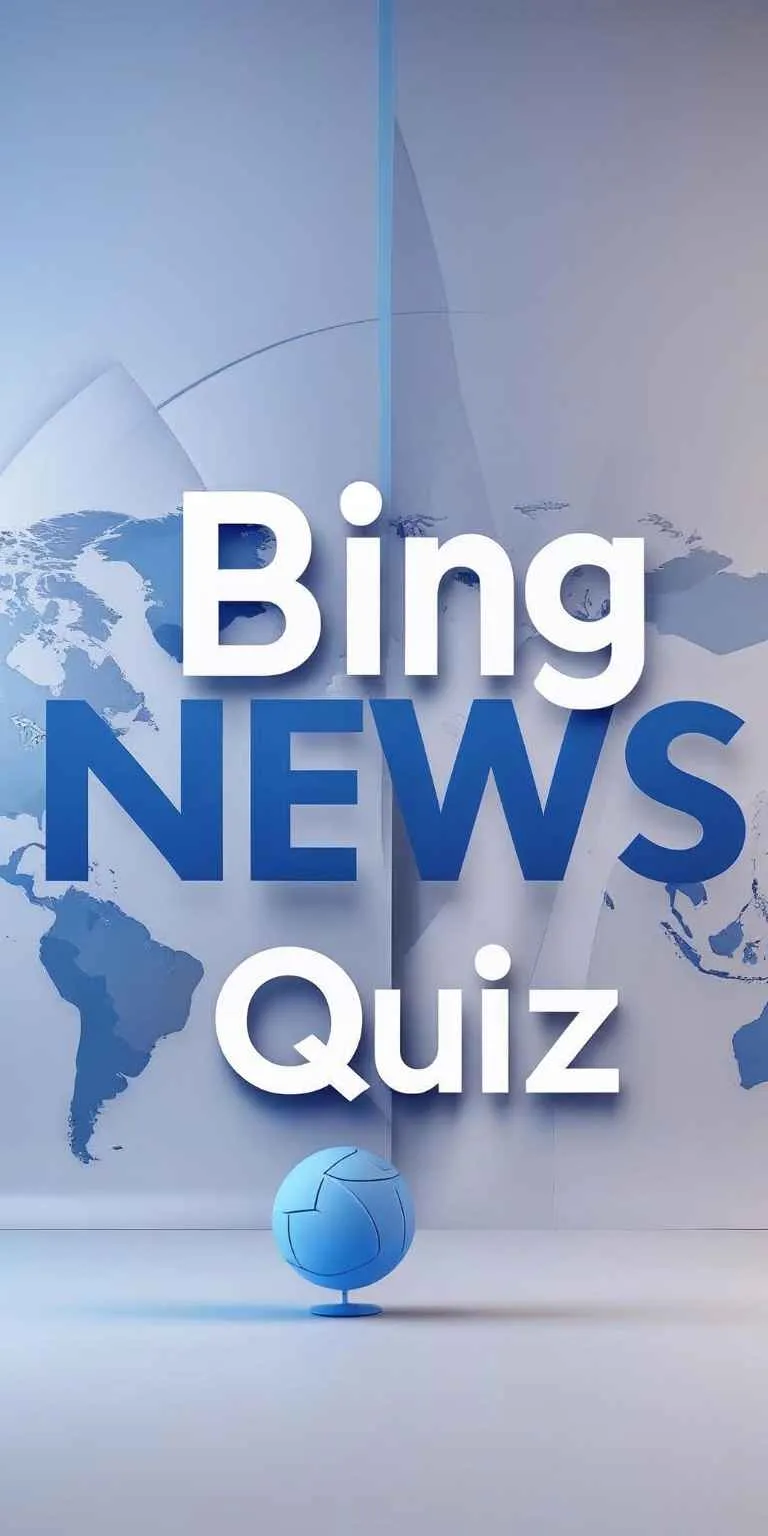 Bing News Quiz daily current events challenge